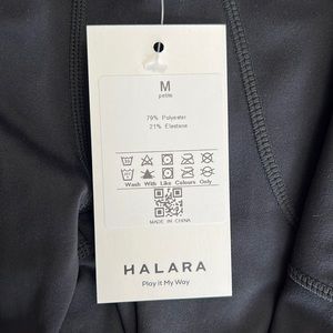 Black, flare split  bottom, pockets